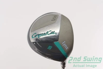 Lynx Crystal Cat Fairway Wood 5 Wood 5W Graphite Ladies Right 41.25in - Image 1 of 4