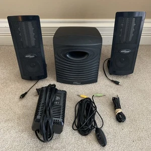 Monsoon MH-502 Flat Panel 2.1 PC / Computer Multimedia Planar Speaker System - Afbeelding 1 van 8