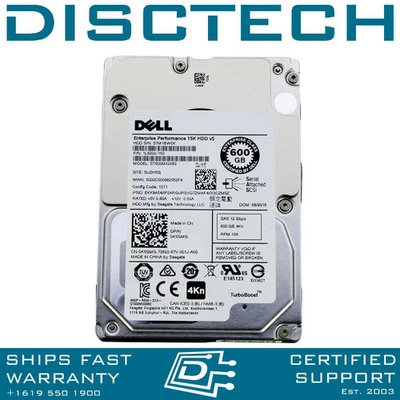Dell K5GMG Seagate ST600MX0082 600GB 2.5" 12Gbps 15K 4Kn SAS Hybrid HDD Drive - Image 1 of 3