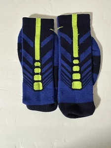Nike Elite Basketball Cushioned Crew Socks LARGE  (8-12) | Sequalizer Series    - Picture 1 of 1