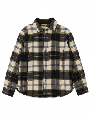 ESPRIT Mens Lumberjack Flannel Shirt XL Navy Blue Check Polyester CT01 - Image 1 of 4