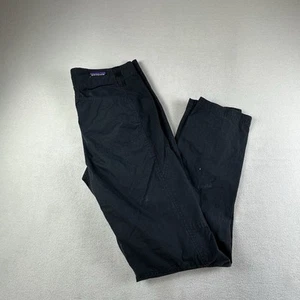 Pantalones Patagonia Mujer 8 Negro VENGA Rock Senderismo Escalada Pantalón - Imagen 1 de 12