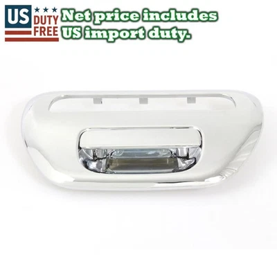 2005-2013 MITSUBISHI L200 TRITON ML MN CHROME TAILGATE HANDLE COVER FULL 1 PIECE - Image 1 of 4