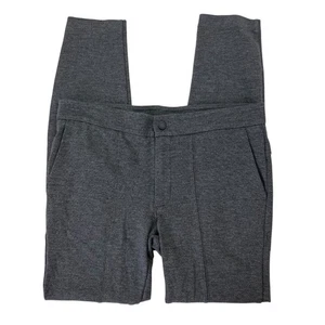 Pantalones Ponte Athleta Gris Jaspeado Para Mujer Talla 4 - Imagen 1 de 3