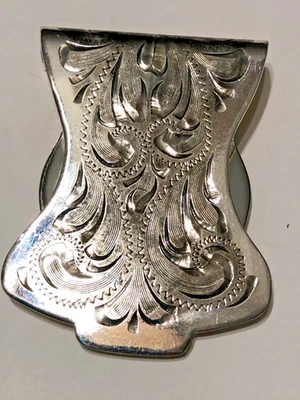 Engraved Money Clip Curved - Image 1 of 2