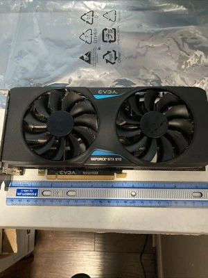 EVGA GeForce GTX 970 4GB ACX 2.0 GPU -Used Working- Or Parts- No Box- - Image 1 of 4