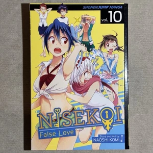 Nisekoi False Love Volume 10 Manga Vol Naoshi Komi Shonen Jump Viz [Inglese] - Foto 1 di 11