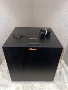 Klipsch R-80SWi 8-inch 150W Wireless Subwoofer & Klipsch Wireless Subs Adapter - Picture 1 of 11