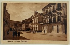CARTOLINA MODICA - CORSO UMBERTO - ANIMATA - ANNI '20 - NV