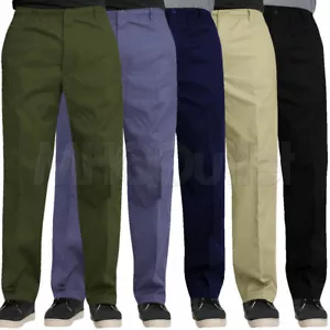 Herren elastische Taille Arbeit Freizeit Rugby Hose Hose Smart Rugby Hose - Bild 1 von 7