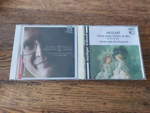 Mozart Duos Violin Symphonies Prague Rene Jacobs Pasquier Set 2CD In VGC - Picture 1 of 3