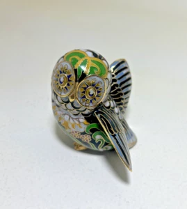 Muscany Eule - House of Fabergé & Franklin Mint Cloisonné Collection - Deko - Bild 1 von 9