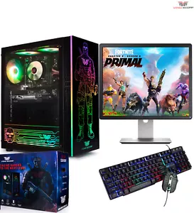 ULTRA FAST intel i7 Desktop Gaming Computer PC 2TB 16GB RAM GTX 1660 Win10 RGB - Picture 1 of 5