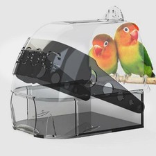 New listing
Clear Bird Bath Box Hanging Bathtub Shower Box Birdcages Cleaning Tool