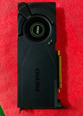 MSI Geforce RTX 2080 Ti Aero 11GB GDDR6 Graphics Card - Image 1 of 4