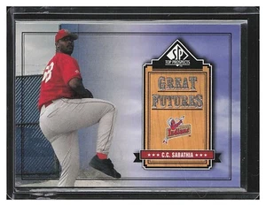 2001 SP Top Prospects Great Futures #GF14 C.C. Sabathia - Picture 1 of 2