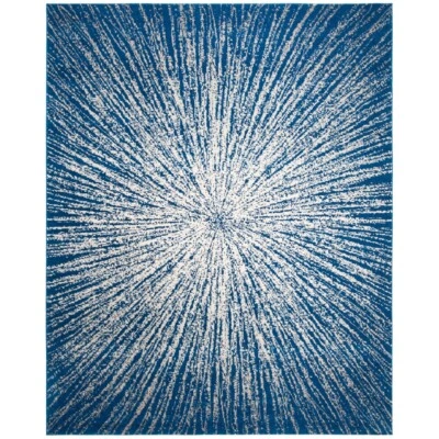 SAFAVIEH Evoke Collection EVK228N Navy / Ivory Rug