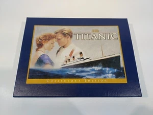TITANIC COLLECTOR'S EDITION VHS MOVIE, PHOTO, BOOK, ACTUAL PICE FILM CLIPPING - Picture 1 of 4