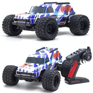 Kyosho 1980 Mad Wagon 1/10 4WD RTR Brushless Monster Truck, Blue - Picture 1 of 12