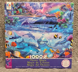 Ceaco Puzzle 1000 Pezzi Ocean Magic Sogno Tropicale HTF - Foto 1 di 1