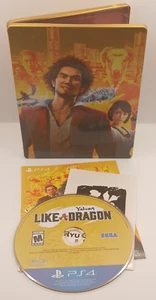 Yakuza: Like a Dragon [Day Ichi Steelbook Edition] - PlayStation 4 - PS4 - CIB - Picture 1 of 8