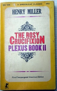 Henry Miller PLEXUS (Rosy Crucifixion 2) Greenleaf 1st Unexpurgated American Ed. - Bild 1 von 5