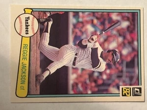 Donruss 1982 - Reggie Jackson #535 casi nuevo .S19 - Imagen 1 de 2