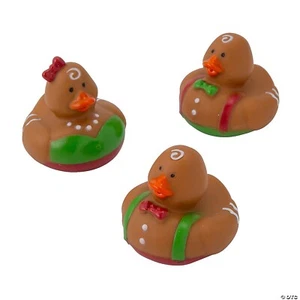 Juego de 3 patos de goma pan de jengibre (envío gratuito con 6 compras) - Imagen 1 de 1