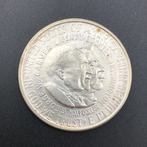1952 P George Washington Carver Silver 50c Half Dollar Commemorative Cover