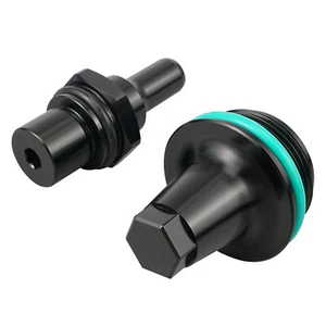 BEVINSEE N54 PCV Valve & Cover For BMW E82 E89 E90 E92 E60 3.0T N54 Twin Turbo - Imagen 1 de 9