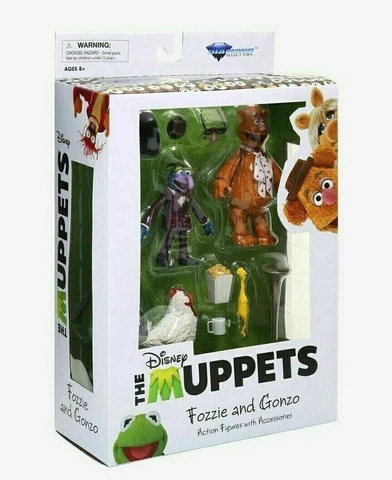 Diamond Select The Muppets Best of Series 1 Gonzo and Fozzie Bear Figure Set NEW Cover