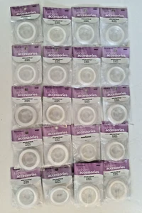 20 Paquetes de Hilo de Cuentas Blancas y 1 Pack Paquetes de Monofilamento 21 Unidades Total - Imagen 1 de 2