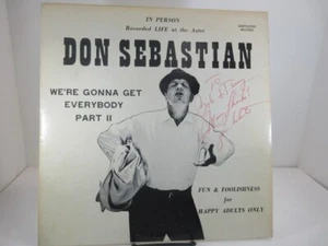 Don Sebastian "We're Gonna Get Everybody Part II" LP Record Ultrasonic Clean EX - Picture 1 of 7