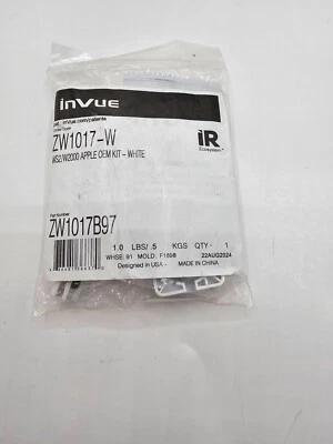 InVue WS2/W2000 APPLE Assembly White ZW1017B97 ZW1017-W - Image 1 of 4