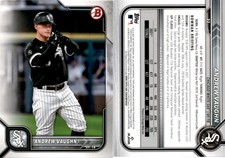 Andrew Vaughn 2022 Bowman Baseball Card 22  Chicago White Sox