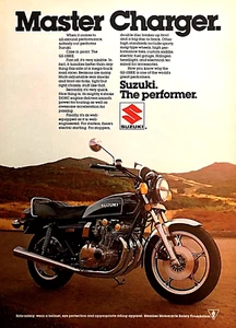 MOTO SUZUKI GS-1000E 1979—ANNUNCIO STAMPA RIVISTA ORIGINALE D'EPOCA - Foto 1 di 1