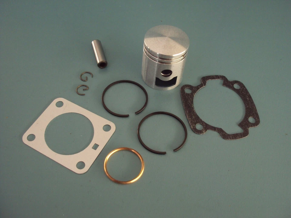 Kolben mit Ringen Kolbenbolzen Dichtungen für Zylinder Motor NSU Quickly Moped - Bild 1 von 1