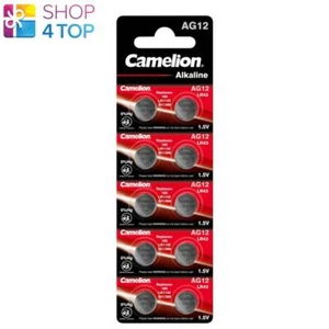 10 Camelion LR1142 Alkaline Batteries LR43 AG12 1.5V 386 10BL Exp 2027 New - Picture 1 of 1