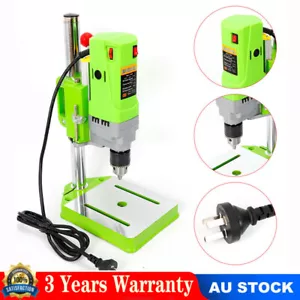 Mini Bench Drill Press Stand Workbench Electric Metal Wood Drilling Machine 710W - Picture 1 of 12