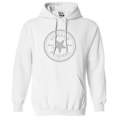 Оригинальная толстовка с капюшоном Chicago Inverse | Born & Bred Raised сделана в толстовке с капюшоном - Изображение 1 из 4