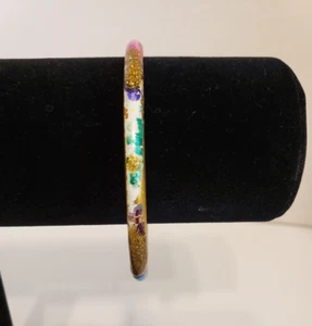 Cloisonne Bangle Bracelet - Picture 1 of 4