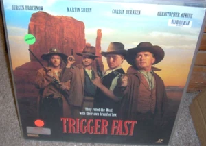 TRIGGER FAST jurgen prochnow, martin sheen, corbin bersen - LASERDISC - - Picture 1 of 1