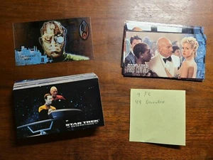 STAR TREK WIDE CARD LOT 50+ & INSERT B6 FIRST CONTACT BORG - Picture 1 of 6