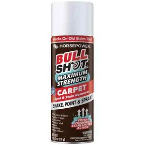 Horsepower Bull Shot Carpet Stain Remover, Extra Strength, AS-SEEN-ON-TV - Picture 1 of 7