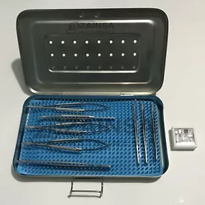 Hand Surgery Basic Set of Micro Surgical Instruments with Case Micro Surgery Set - Picture 1 of 3