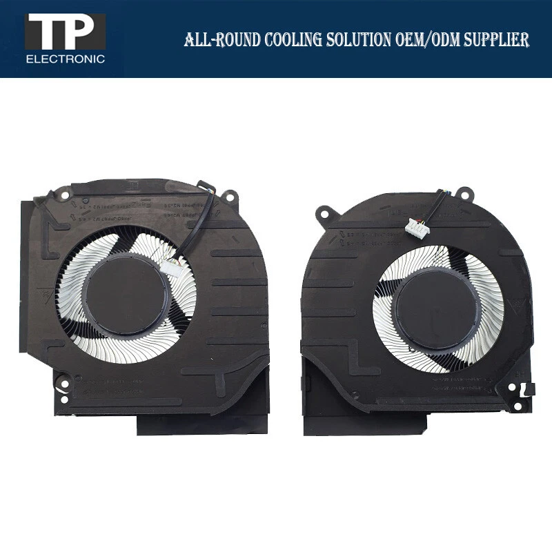 Laptop CPU GPU Cooling Fan For HP By Gaming VICTUS 16-R TPN-C169 N44738-001 - Image 1 of 2