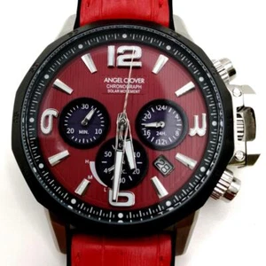 ANGEL CLOVER NTS45 Chronograph Solar watch Wristwatch Japan 241107 - Picture 1 of 6