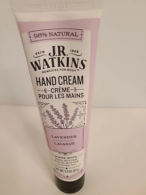 Creme para as mãos J.R. Watkins ~ Lavanda ~ 98% natural ~ 3,3 oz - Imagem 1 de 2