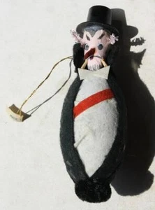 Dracula Vampire Figurine Cloth Party Favor Gold String Made in Japan Halloween - - Picture 1 of 1