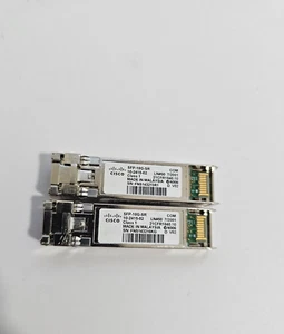 Cisco 10-2415-02 Menge 2 (Paar) 10GBASE-SR SFP+ Modul für MMF SFP-10G-SR - Bild 1 von 2